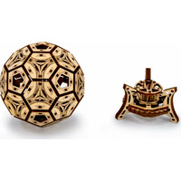 WOODEN CITY 3D puzzle Multifunkční organizér - Fotbalový míč 175 dílů