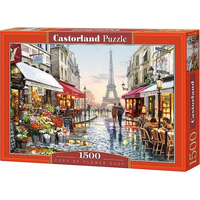 CASTORLAND Puzzle Květinářství v Paříži 1500 dílků