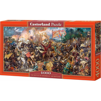 CASTORLAND Puzzle Bitva u Grunwaldu 4000 dílků