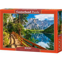 CASTORLAND Puzzle Braies Lake, Itálie 1000 dílků