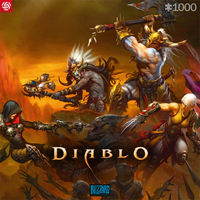 GOOD LOOT Puzzle Diablo Heroes Battle 1000 dílků