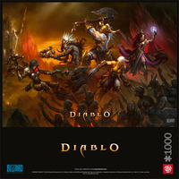 GOOD LOOT Puzzle Diablo Heroes Battle 1000 dílků