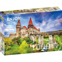 ENJOY Puzzle Korvínův hrad, Hunedoara, Rumunsko 1000 dílků
