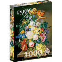 ENJOY Puzzle Květinové dílo 1000 dílků