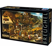 D-TOYS Puzzle Nizozemská přísloví 1000 dílků