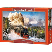 CASTORLAND Puzzle Parní vlak 1000 dílků