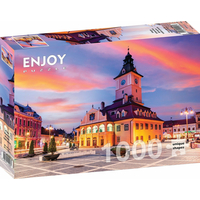 ENJOY Puzzle Radniční náměstí, Brašov, Rumunsko 1000 dílků