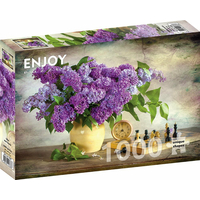 ENJOY Puzzle Šeřík a šachy 1000 dílků