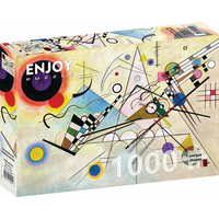 ENJOY Puzzle Vassily Kandinsky: Kompozice VIII 1000 dílků