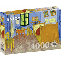 ENJOY Puzzle Vincent Van Gogh: Ložnice v Arles 1000 dílků