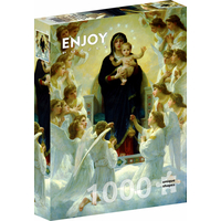 ENJOY Puzzle William Bouguereau: Panna s anděly 1000 dílků