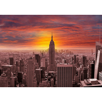 ENJOY Puzzle Západ slunce nad panoramatem New Yorku 1000 dílků
