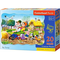 CASTORLAND Puzzle O velké řepě MAXI 20 dílků