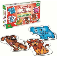 ALEXANDER Baby puzzle Zvířátka 6v1 (2-7 dílků)