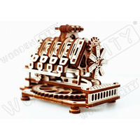 WOODEN CITY 3D puzzle Motor V8, 200 dílů