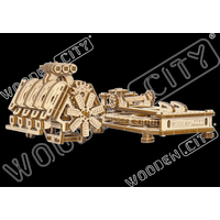 WOODEN CITY 3D puzzle Motor V8, 200 dílů