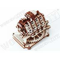 WOODEN CITY 3D puzzle Motor V8, 200 dílů