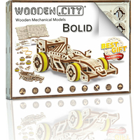 WOODEN CITY 3D puzzle Závodní vůz Bolid 108 dílů