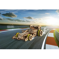 WOODEN CITY 3D puzzle Závodní vůz Bolid 108 dílů