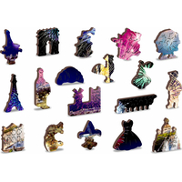 WOODEN CITY Dřevěné puzzle Noční Paříž 2v1, 505 dílků EKO