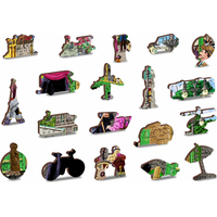 WOODEN CITY Dřevěné puzzle Pařížské náměstí v Berlíně 2v1, 505 dílků EKO