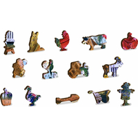 WOODEN CITY Dřevěné puzzle Skrytá zahradní konev 250 dílků EKO