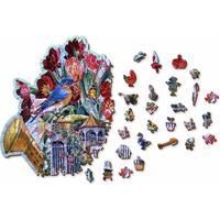 WOODEN CITY Dřevěné puzzle Skrytá zahradní konev 250 dílků EKO