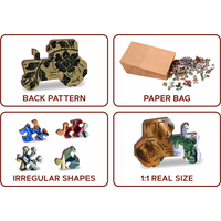 WOODEN CITY Dřevěné puzzle Skrytá zahradní konev 250 dílků EKO