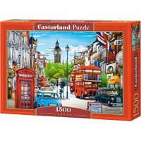 CASTORLAND Puzzle Londýn, Velká Británie 1500 dílků