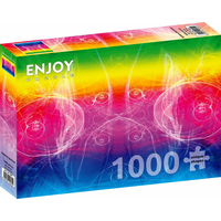 ENJOY Puzzle Duhové spektrum 1000 dílků