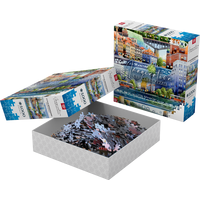 GOOD LOOT Puzzle Imagination: Tytus Brzozowski - Warsaw bridges 1000 dílků