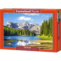 CASTORLAND Puzzle Jezero Misurina (Lago di Misurina) 3000 dílků