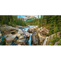 CASTORLAND Puzzle Kaňon Mistaya, Národní park Banff, Kanada 4000 dílků