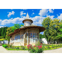 ENJOY Puzzle Klášter Voronet, Sučeava, Rumunsko 1000 dílků