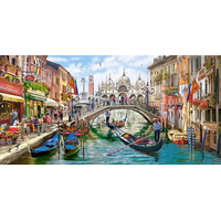 CASTORLAND Puzzle Kouzlo Benátek 4000 dílků