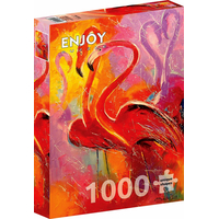 ENJOY Puzzle Plameňák 1000 dílků