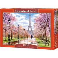 CASTORLAND Puzzle Romantická procházka v Paříži 1000 dílků
