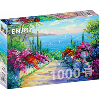 ENJOY Puzzle Slunečná cesta k moři 1000 dílků