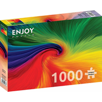 ENJOY Puzzle Spřádání duhy 1000 dílků