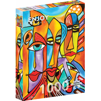 ENJOY Puzzle Tváře Bico 1000 dílků