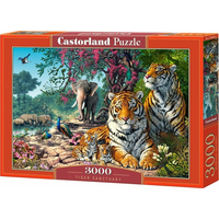 CASTORLAND Puzzle Tygří útočiště 3000 dílků