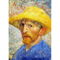 ENJOY Puzzle Vincent Van Gogh: Autoportét ve slaměném klobouku 1000 dílků