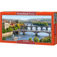 CASTORLAND Puzzle Vltavské mosty 4000 dílků