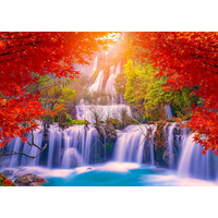 ENJOY Puzzle Vodopád Thi Lo Su na podzim, Thajsko 1000 dílků