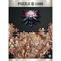 GOOD LOOT Puzzle Witcher - Birthday 1000 dílků