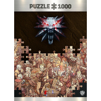 GOOD LOOT Puzzle Witcher - Birthday 1000 dílků