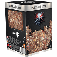 GOOD LOOT Puzzle Witcher - Birthday 1000 dílků