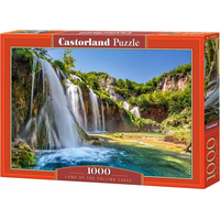 CASTORLAND Puzzle Země vodopádů 1000 dílků