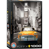 EUROGRAPHICS Puzzle Žlutý taxík v New Yorku 1000 dílků