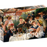 ENJOY Puzzle Auguste Renoir: Snídaně veslařů 1000 dílků